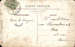 CPA Rouget de lIsle chantant la Marseillaise