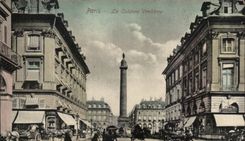 CPA Paris the Vendome column