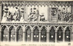 CPA Paris Notre Dame Le pourtour du choeur