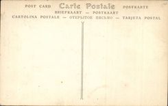 CPA Paris Notre Dame Facade Tympan du portail central