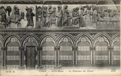 CPA Paris Notre Dame Le pourtour du choeur