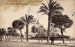 CPA Nice Palate of the pier