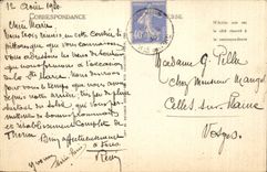 CPA Castles of Allinges Vault of Saint François the Dirty ones