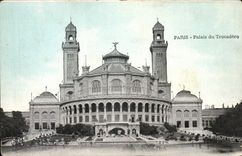 Paris CPA Palate of Trocadero