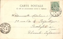 Paris CPA the Pantheon and Eglise co Genevieve