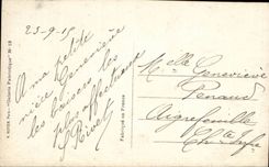 Paris CPA the Pantheon Church co Genevieve co Genevieve taking care on the deadened city