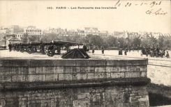 Paris CPA walls of Invalides