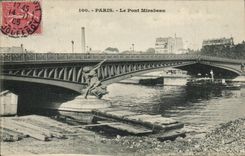 Paris CPA Mirabeau Bridge