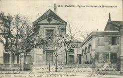 Paris CPA Eglise St Pierre de Montmartre