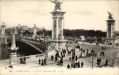 Paris CPA Bridge Alexandre III
