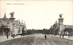 Paris CPA Which occurred Nicolas II