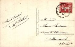 Paris CPA Motif du grand palais et la vallee de la Seine