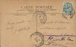 Paris CPA Perspective du boulevard Poissonniere