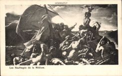 CPA Gericault Les naufrages de la Meduse 