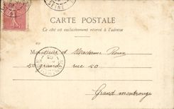 CPA Fantasy the small Child Burgundian one