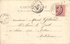 CPA Fantasy Woman the minuet passes It foot