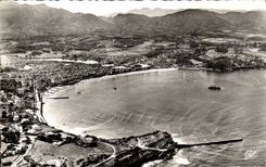 Saint Jean de Luz CPA Vue aerienne 