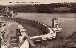 Eguzon CPA Stoppen und der See