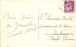 Deauville cPA the casino seen of the gardens