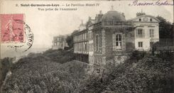 CPA Saint Germain in Bush hammer the house Herni IV Seen from of the elevator