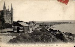 CPA Le Havre Sainte Adresse unsere Dame der Fluten und der Stadt