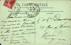 CPA Le Havre Sainte Adresse unsere Dame der Fluten und der Stadt