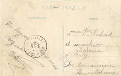 CPA Surroundings of Rouen Bonsecours the martyrdom and the church