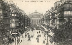 Paris CPA Which occurred of the opera