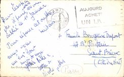 Paris CPA Les guichets du Louvre et la Seine