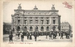 Paris CPA Place de l'opera La compagnie Maggi