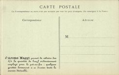 Paris CPA Fountain of the observatory the Maggi company