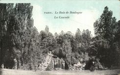Paris CPA Bois de Boulogne la cascade