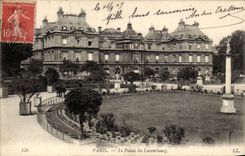 Paris CPA Palate of Luxembourg