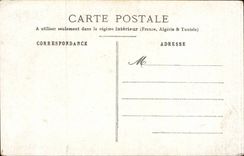 CPA Fantaisie Tente dans le desert 