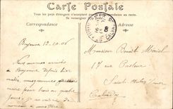 Bayonne CPA the Mayou bridge and the theater