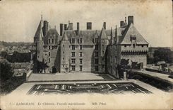CPA Langeais Le chateau
