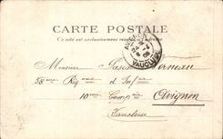 CPA Paris Monument de Louis Blanc