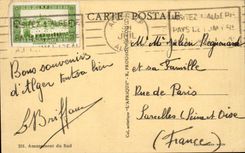 CPA Algeria Recreation of the south