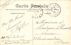 CPA Bonnetable principal Frontage of the castle