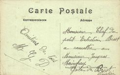 Paris CPA Which occurred Kleber and of Iena seen of Arc de Triomphe of the star Eiffel Tower