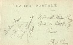 Paris CPA Church of the Madeleine and Statue of Jules Simon