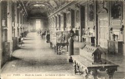 CPA Paris Musee du Louvre La galerie d'apollon