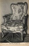 CPA Paris Musee des Arts decoratifs Fauteuil Bergere 