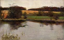 CPA Fantaisie Paysage