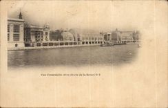 CPA Paris Vue d'ensemble rive droite de la Seine Les serres