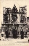CPA Lyon Cathedral Saint Jean the frontage