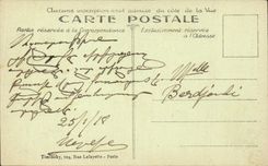 Paris CPA Statue of the Republic Lion