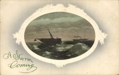 CPA Fantasy Boat Marine (in relief)