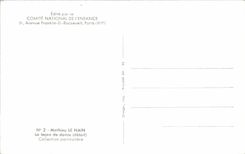 CPA Fantaisie Le Nain La lecon de danse