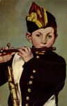 CPA Fantaisie Manet Le joueur de flute